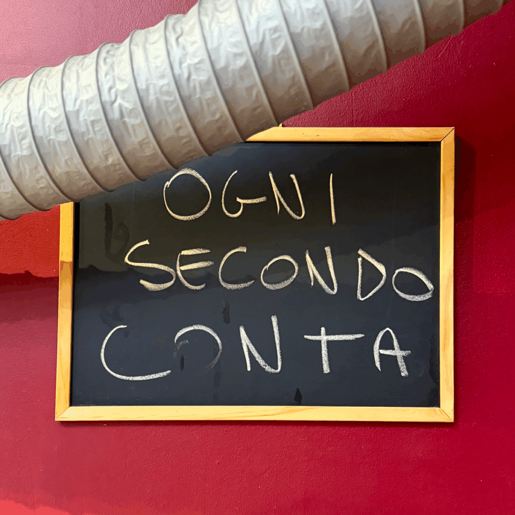 lavagna al laboratorio del gagini restaurant palermo